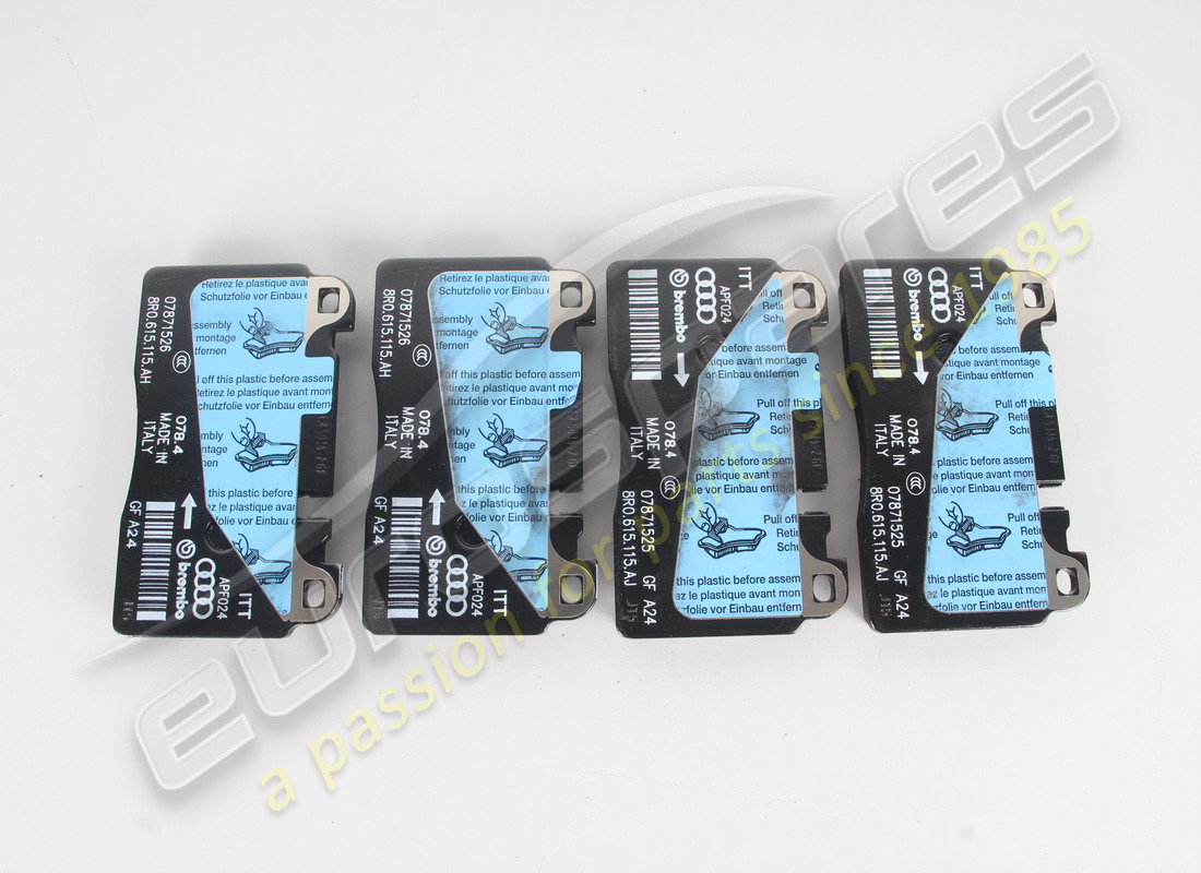 nouveau porsche 1 ensemble de les plaquettes de frein pour disque de frein. référence pac698151 (4)