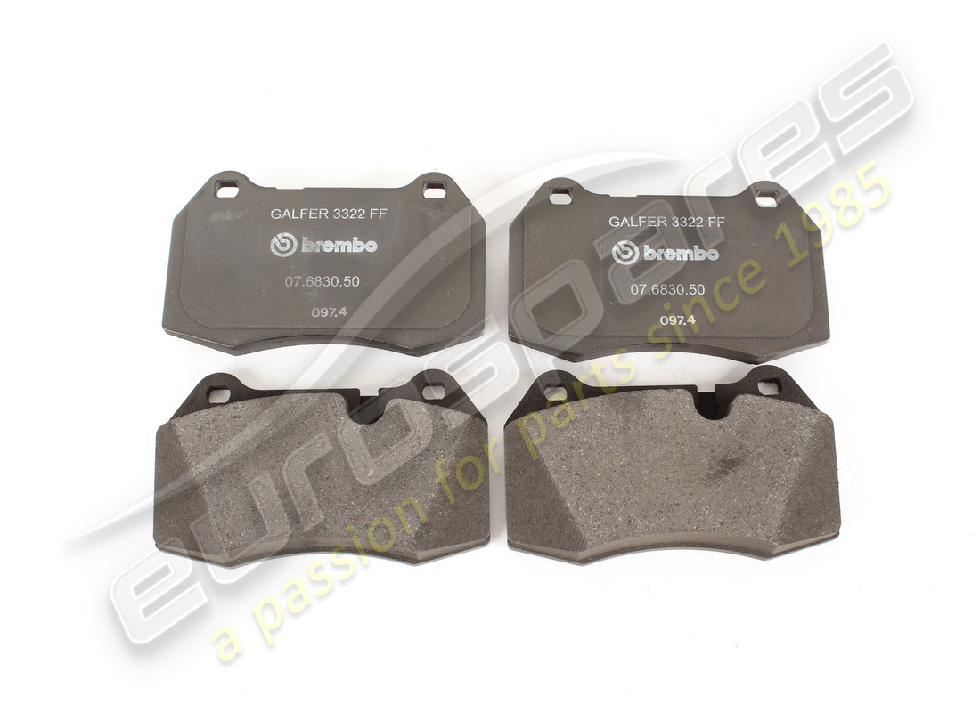 nouvelles plaquettes de frein maserati f.vs.107683-f.c:0. numéro de pièce 370230039 (2)