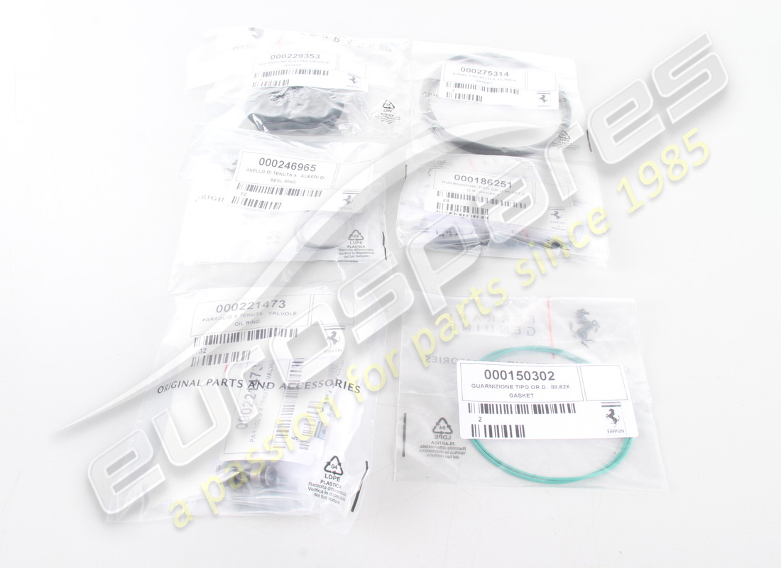 nouveau ferrari ensemble d'unités de propulsion de gaske. numéro de pièce 266677 (17)