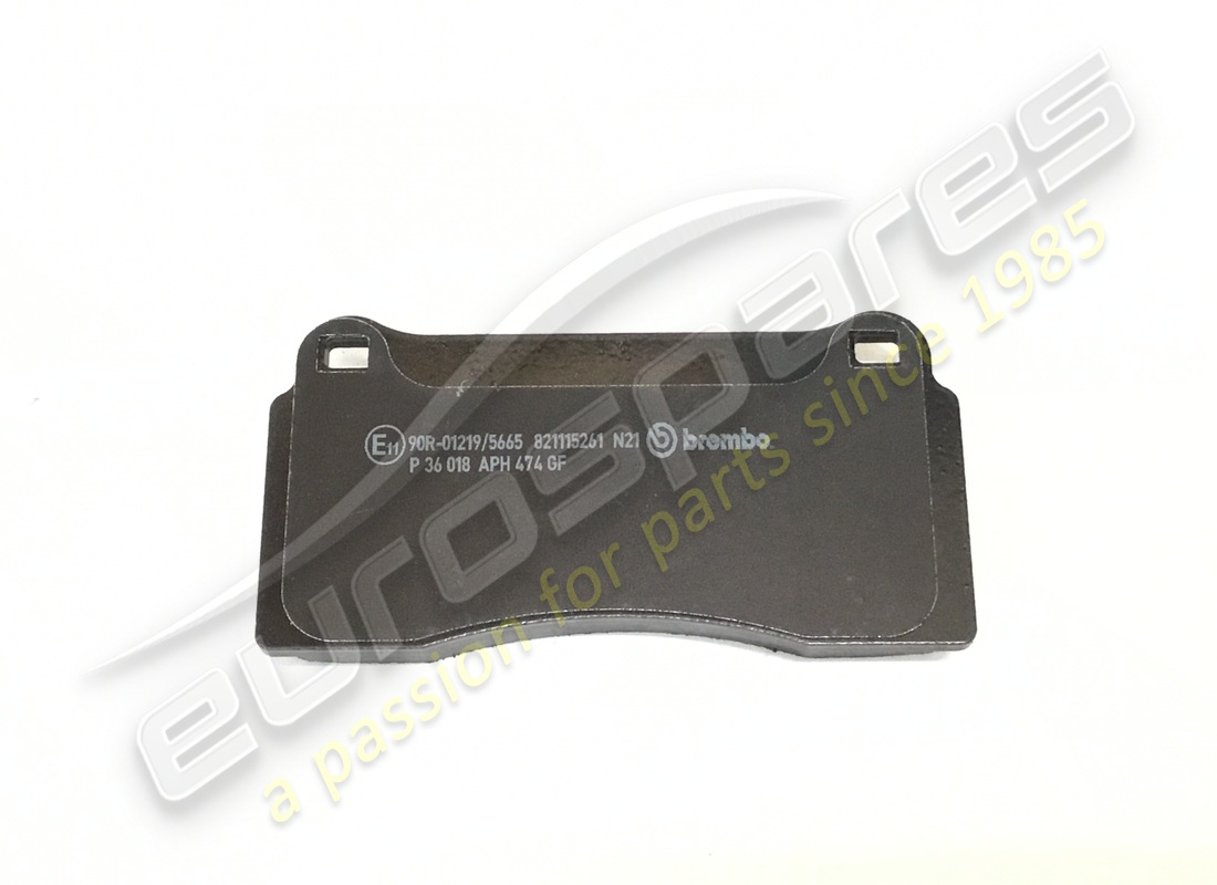 nouveau eurospares jeu de plaquettes avant (brembo). numéro de pièce 148983a (2)