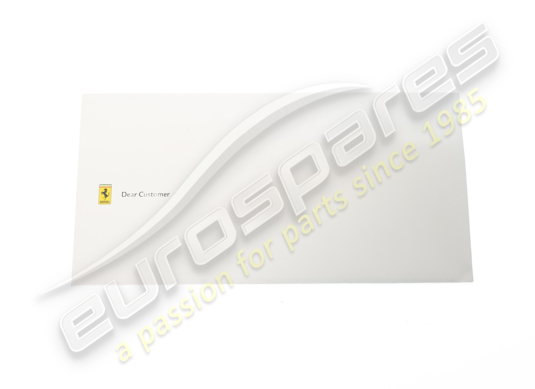 NEW FERRARI ODOMETER SIDE LETTER. PART NUMBER 813826 (1) new ferrari odometer side letter. part number 813826 (1)