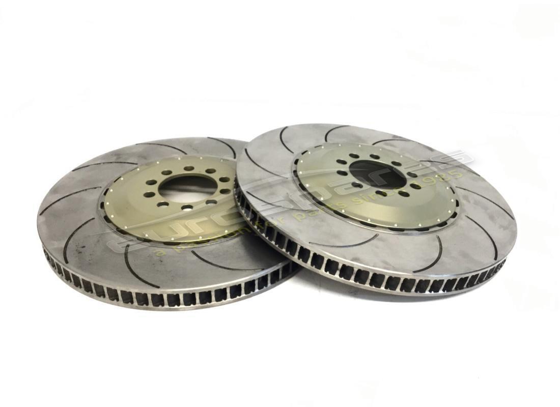 NOUVEAU Eurospares PAIRE DE DISQUES AVANT EN ACIER 395X34 . NUMÉRO DE PIÈCE FRNSKT4361 (1)