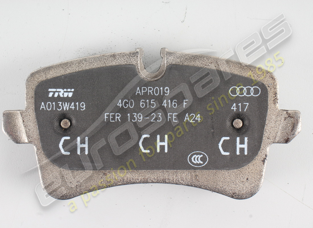 nouveau porsche 1 ensemble de les plaquettes de frein pour disque de frein. référence pab698451 (3)