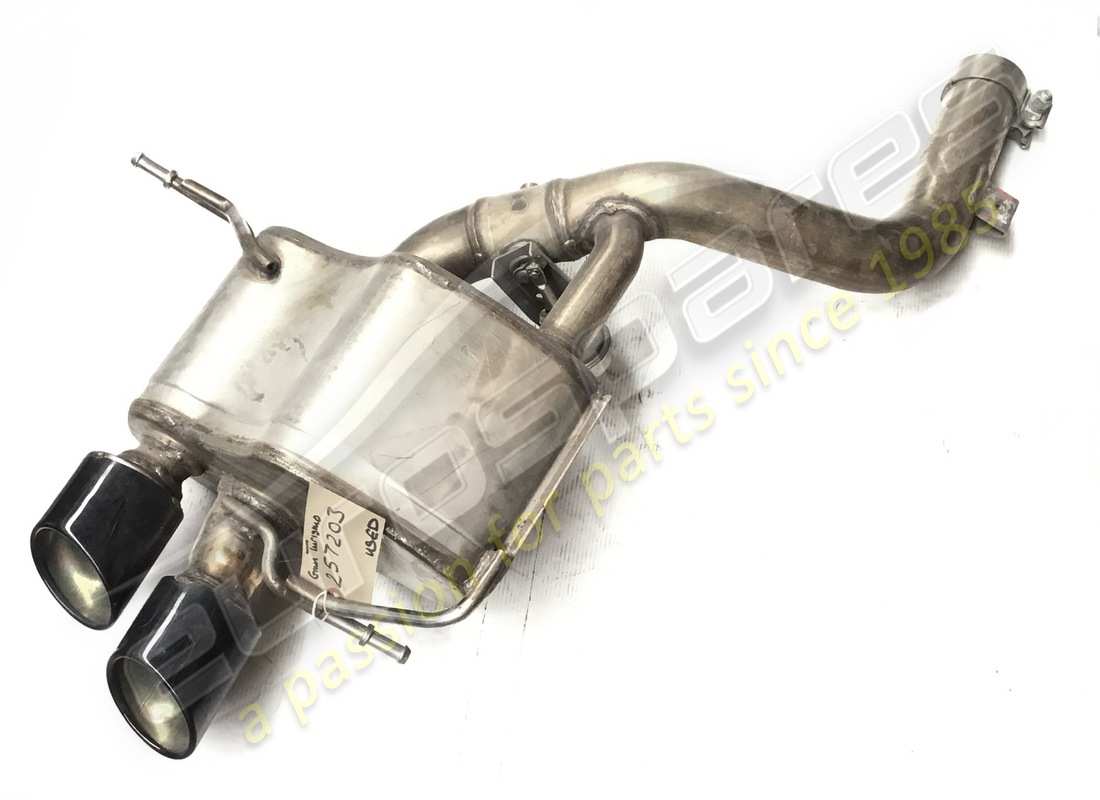 silencieux arrière droit maserati utilisé. numéro de pièce 257203 (4)