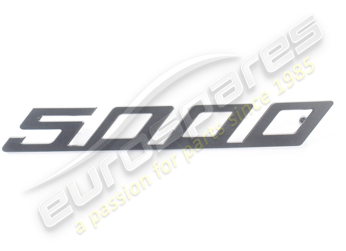 NOUVELLE LAMBORGHINI PLAQUE EN LAITON 5000. NUMÉRO DE PIÈCE 006119922 (2) nouvelle lamborghini plaque en laiton 5000. numéro de pièce 006119922 (2)