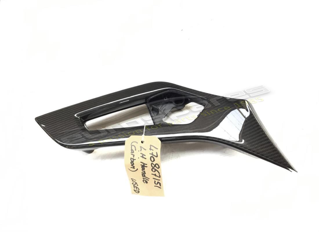POIGNÉE DE PORTE INTÉRIEURE D'OCCASION Lamborghini. NUMÉRO DE PIÈCE 470867151 (1)