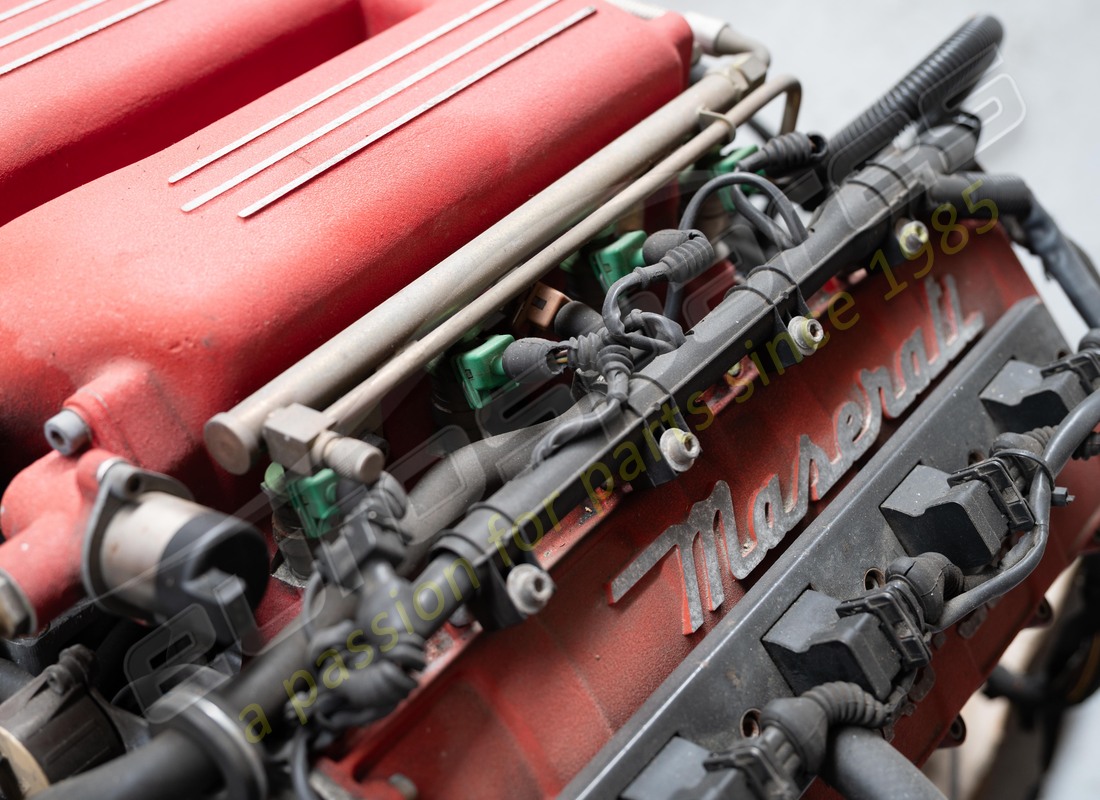 MOTEUR COMPLET D'OCCASION MASERATI. NUMÉRO DE PIÈCE MASENG032 (10) moteur complet d'occasion maserati. numéro de pièce maseng032 (10)