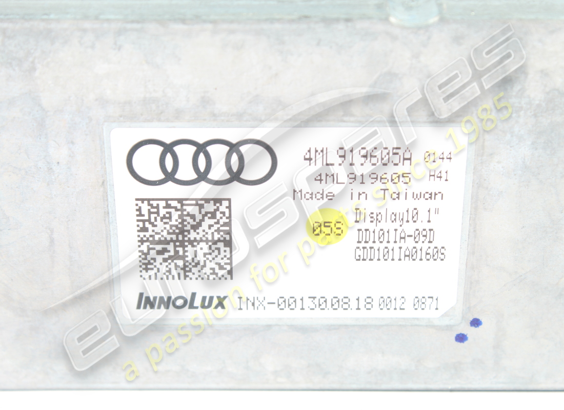 affichage visuel lamborghini utilisé. numéro de pièce 4ml919605a (3)