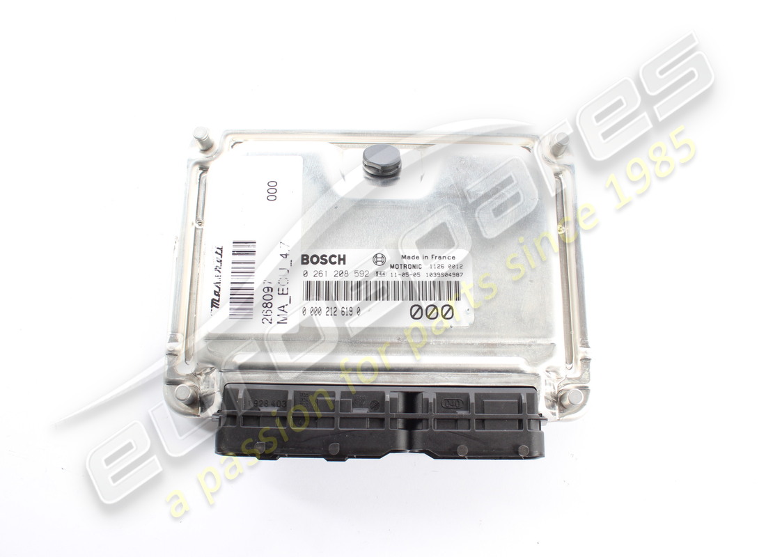 UTILISÉ Maserati UNITÉ DE COMMANDE D'ALLUMAGE. NUMÉRO DE PIÈCE 980139668 (1)