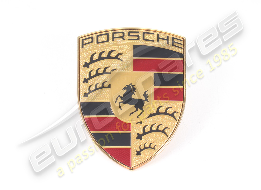 nouveau badge de capot porsche. numéro de pièce 9p1853601 (2)