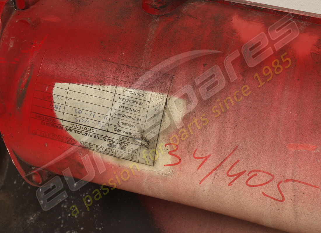 utilisé ferrari revêtement sous-porte lh. numéro de pièce 66099510 (14)