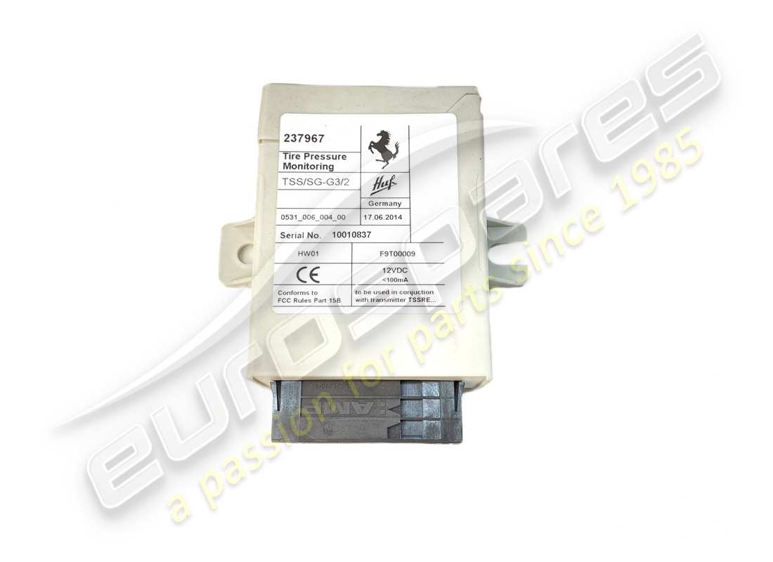 nouveau calculateur tpms ferrari. numéro de pièce 237967 (1)