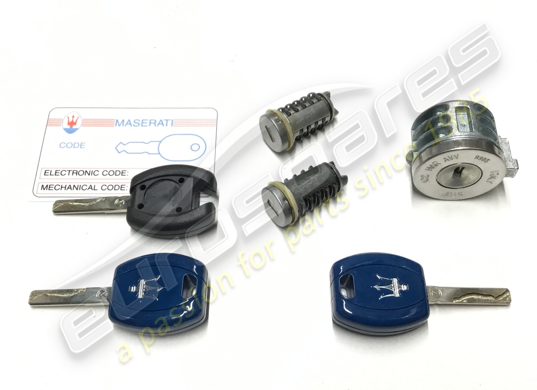 nouvel ensemble de commutateur d'allumage maserati. numéro de pièce 82484559a (1)