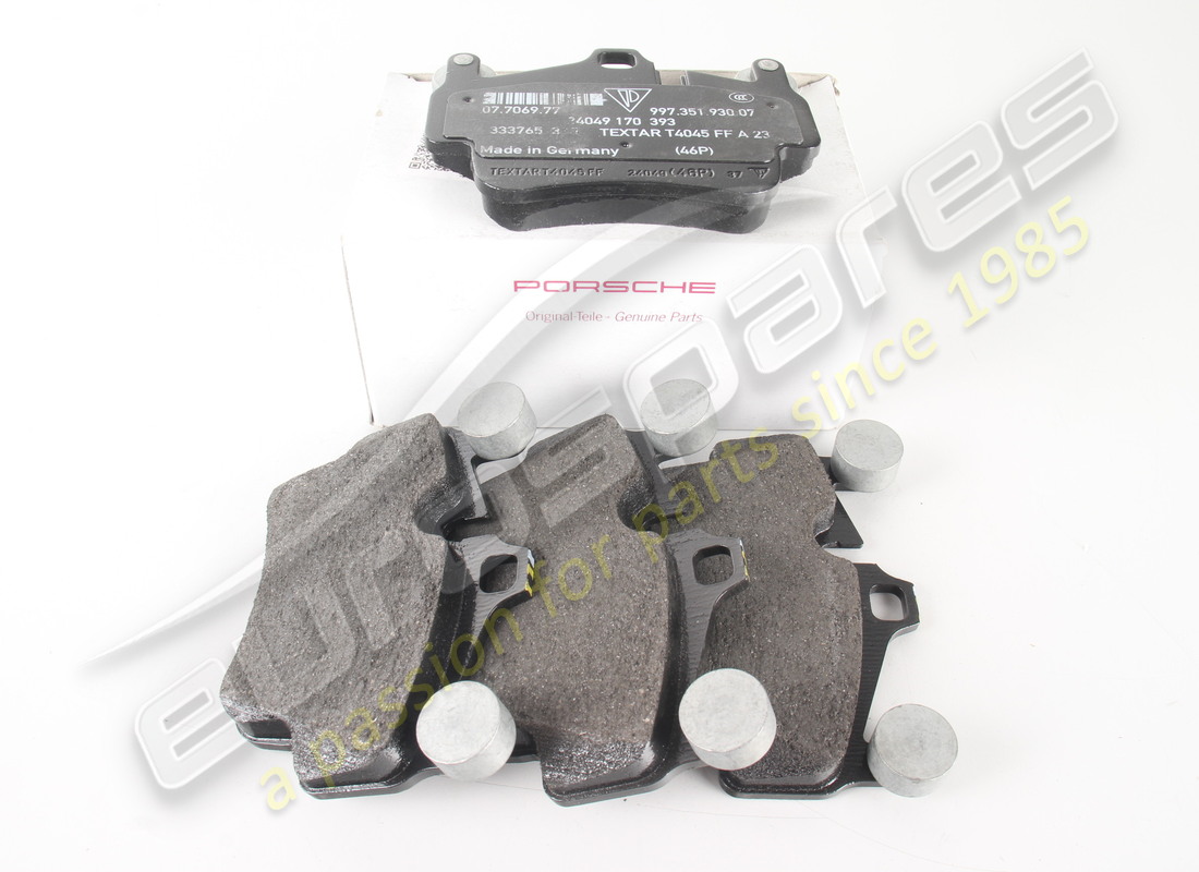 nouveau porsche 1 ensemble de les plaquettes de frein pour frein à disque. référence 99735193907 (1)