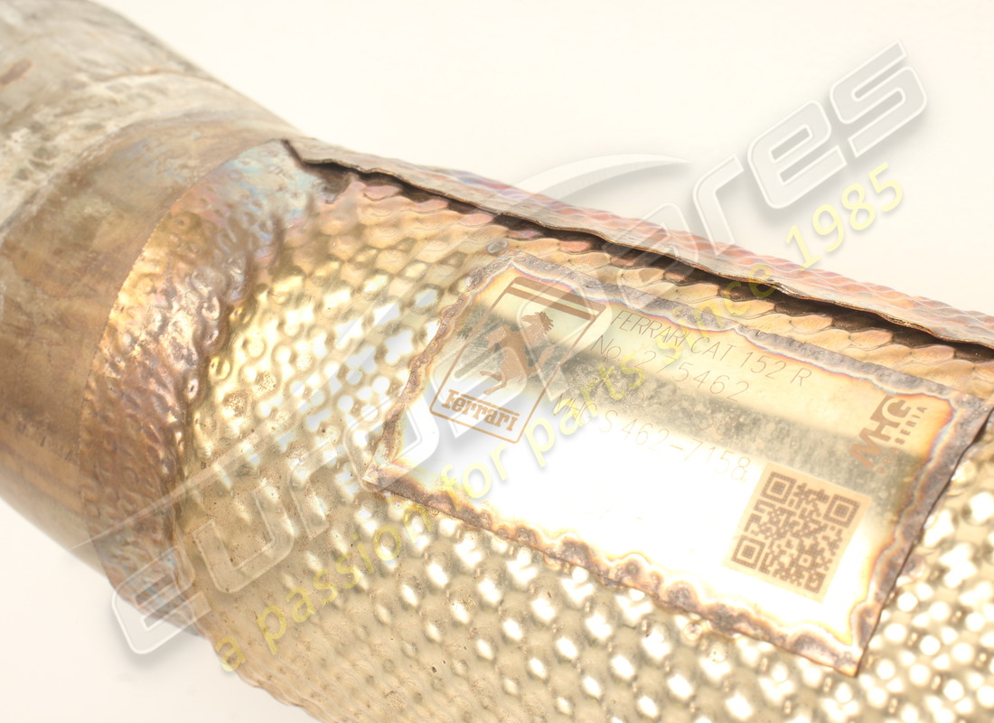 utilisé ferrari convertisseur catalytique rh complet. numéro de pièce 275462 (2)