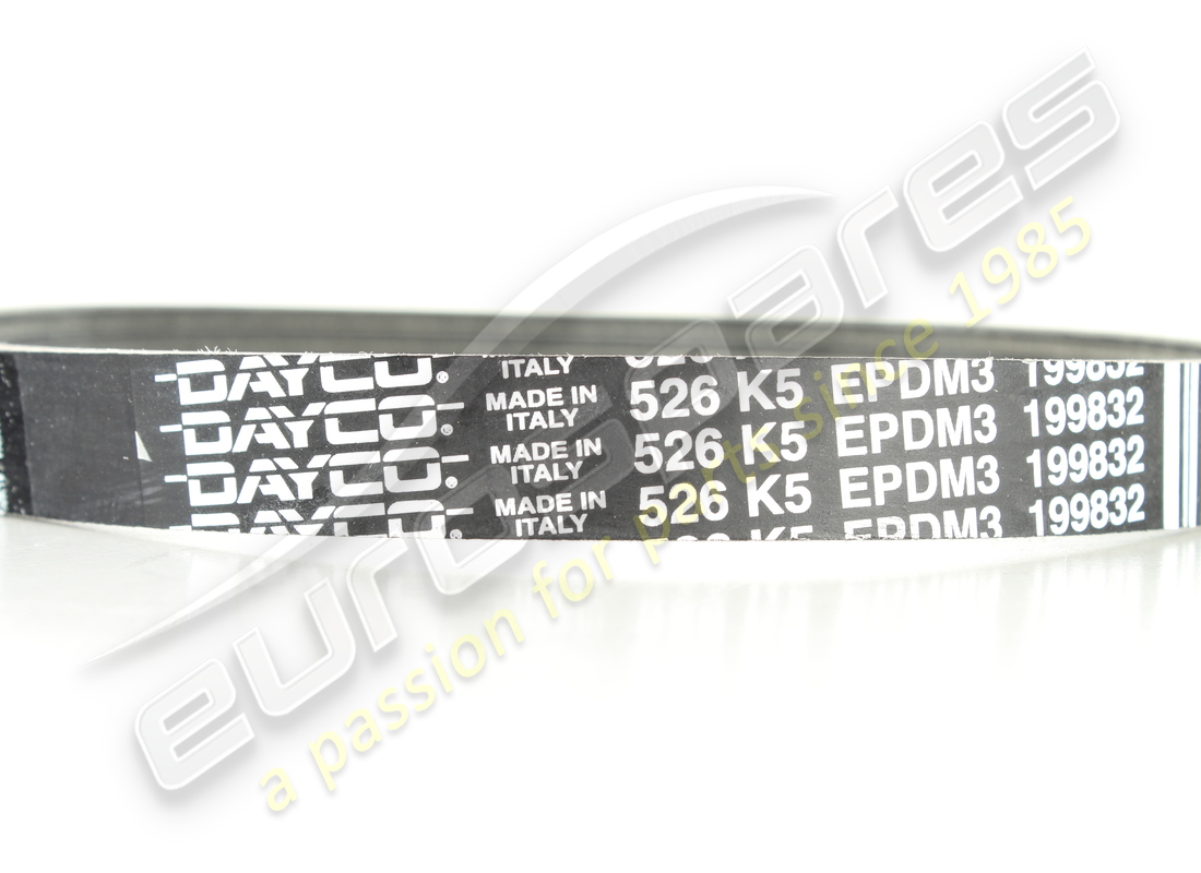 courroie de pompe de direction assistée neuve ferrari. numéro de pièce 199832 (2)