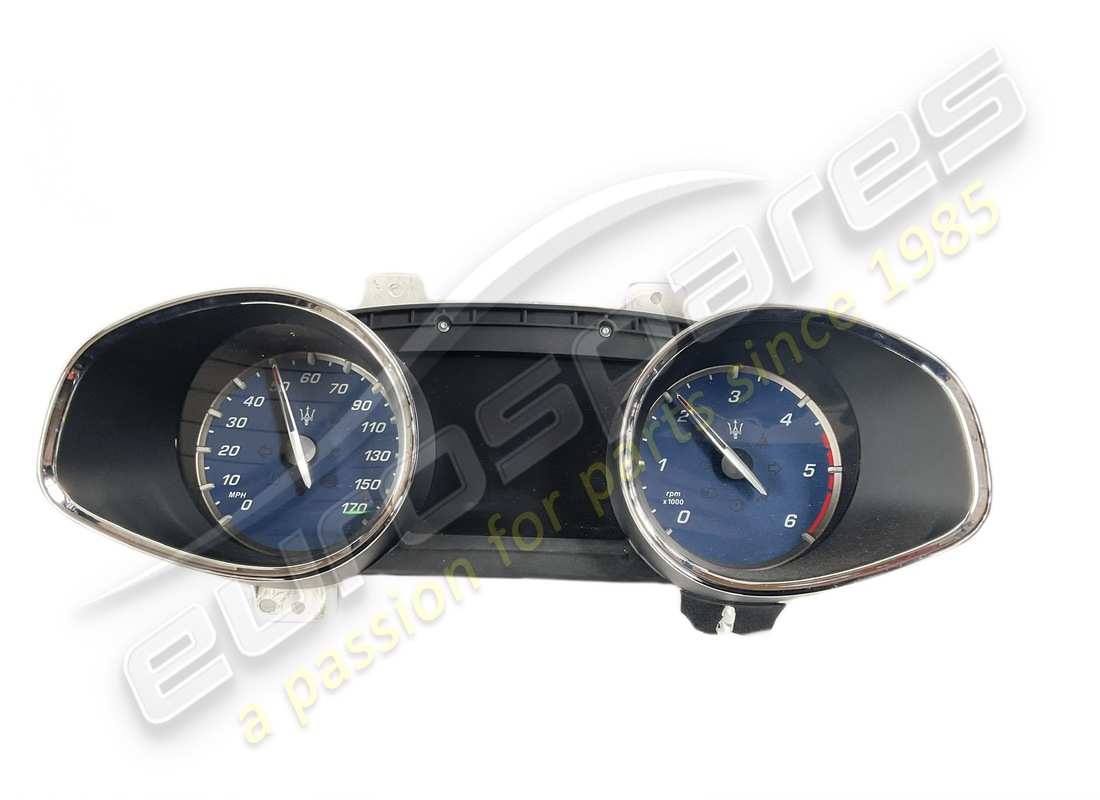 UTILISÉ Maserati TABLEAU DE BORD COMPLET. NUMÉRO DE PIÈCE 670030598 (1)