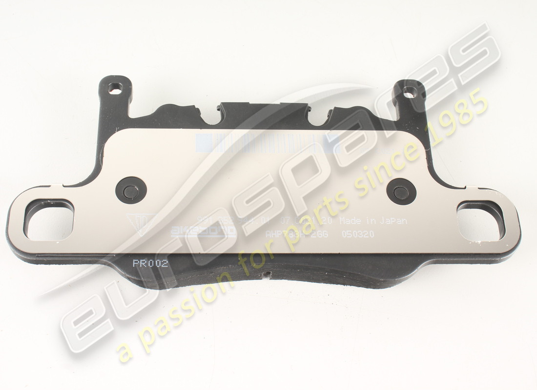 nouveau porsche 1 ensemble de les plaquettes de frein pour disque. numéro de pièce 99135294601 (2)