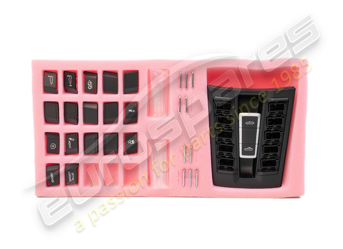 NOUVEAU PORSCHE NOIR MAT/CHROME BRILLANT. RÉFÉRENCE 99161396107DML (1) nouveau porsche noir mat/chrome brillant. référence 99161396107dml (1)