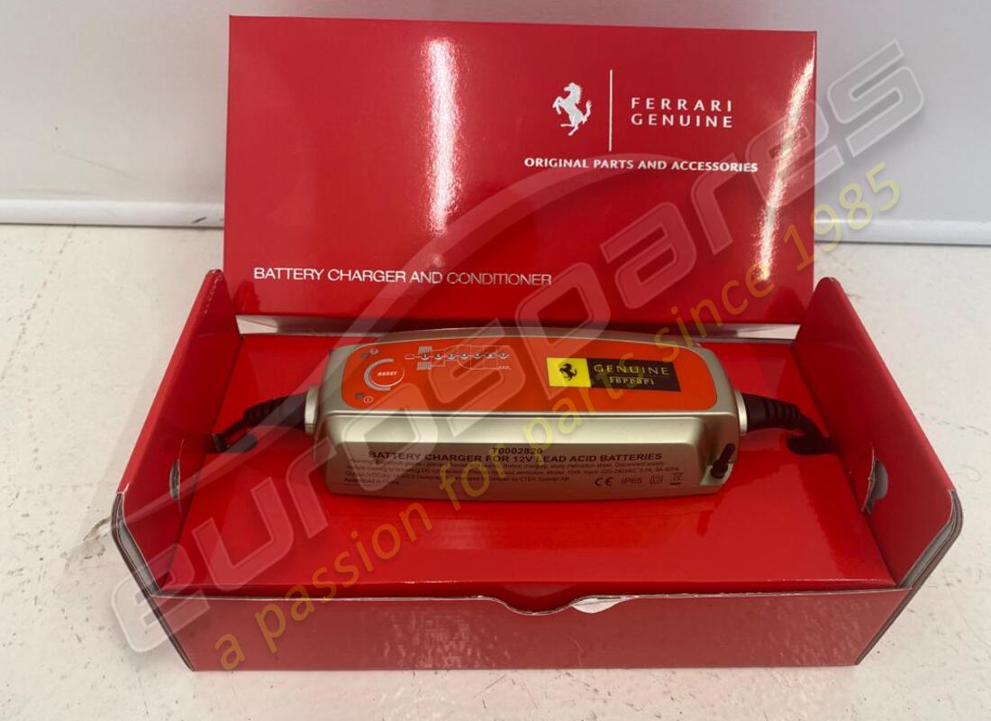 kit de chargeur / conditionneur de batterie neuf ferrari, xs5.0. numéro de pièce 70002820 (2)