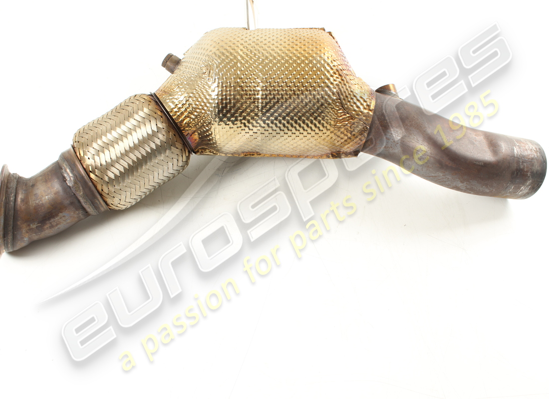 UTILISÉ Ferrari CONVERTISSEUR CATALYTIQUE RH COMPLET. NUMÉRO DE PIÈCE 952043 (1)