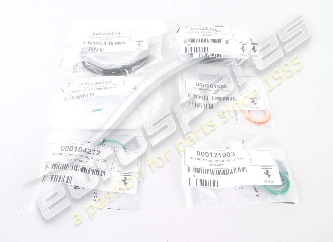 nouveau ferrari ensemble d'unités de propulsion de gaske. numéro de pièce 266677 (16)