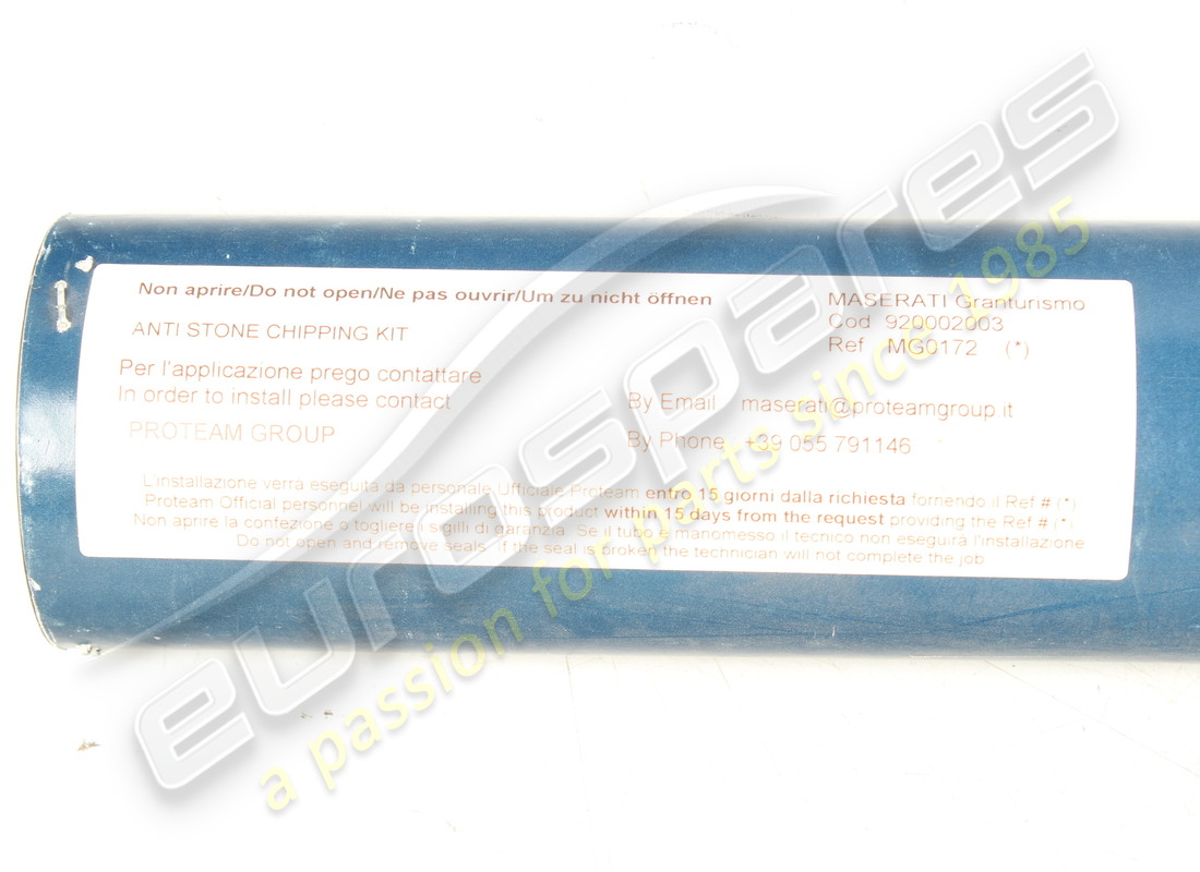 nouveau kit de film de protection maserati granturi. numéro de pièce 920002003 (2)