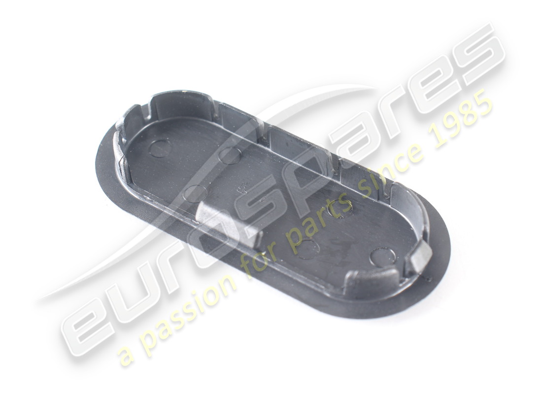 nouveau bouchon porsche - section : ovale - 57 x 22 x 64 noir satiné. référence 9997033454001c(2)