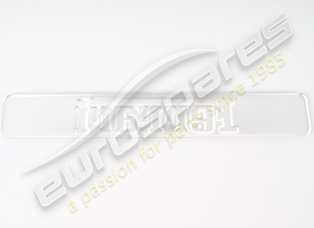 nouveau ferrari insert de plaque de protection. numéro de pièce 65599700 (2)
