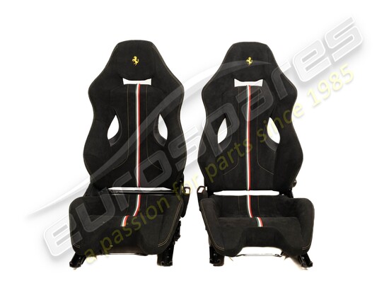 utilisé ferrari 488 sièges de course pista rhd noir numéro de pièce 781201000