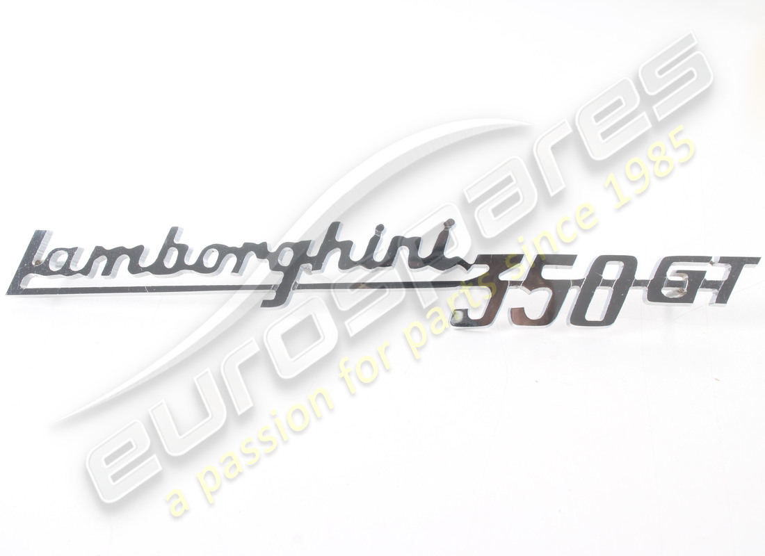 NOUVELLE PLAQUE GT LAMBORGHINI LAMBORGHINI 350. NUMÉRO DE PIÈCE 006101899 (1) nouvelle plaque gt lamborghini lamborghini 350. numéro de pièce 006101899 (1)