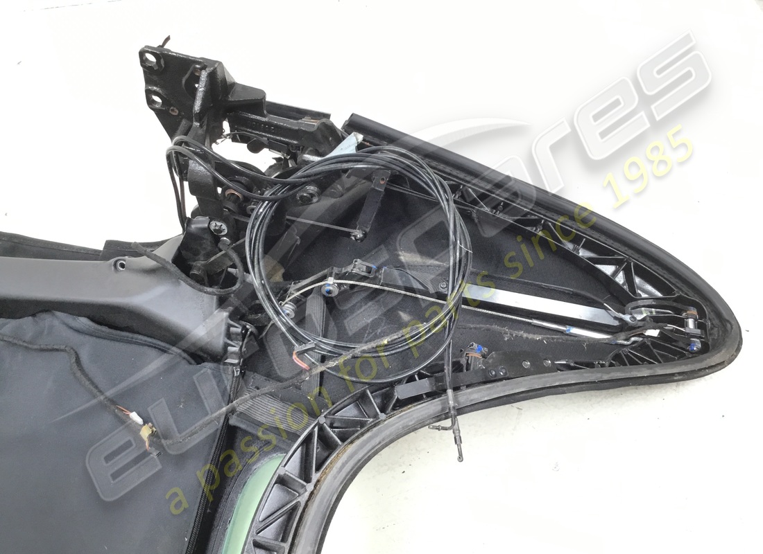 utilisé ferrari toit complet en noir avec pompe hydraulique. numéro de pièce 80558700 (4)