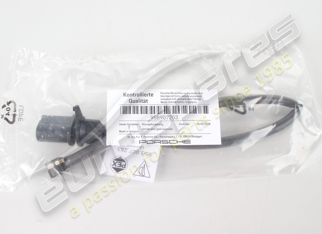 nouveau fil d'émetteur porsche. numéro de pièce 95b907253 (3)