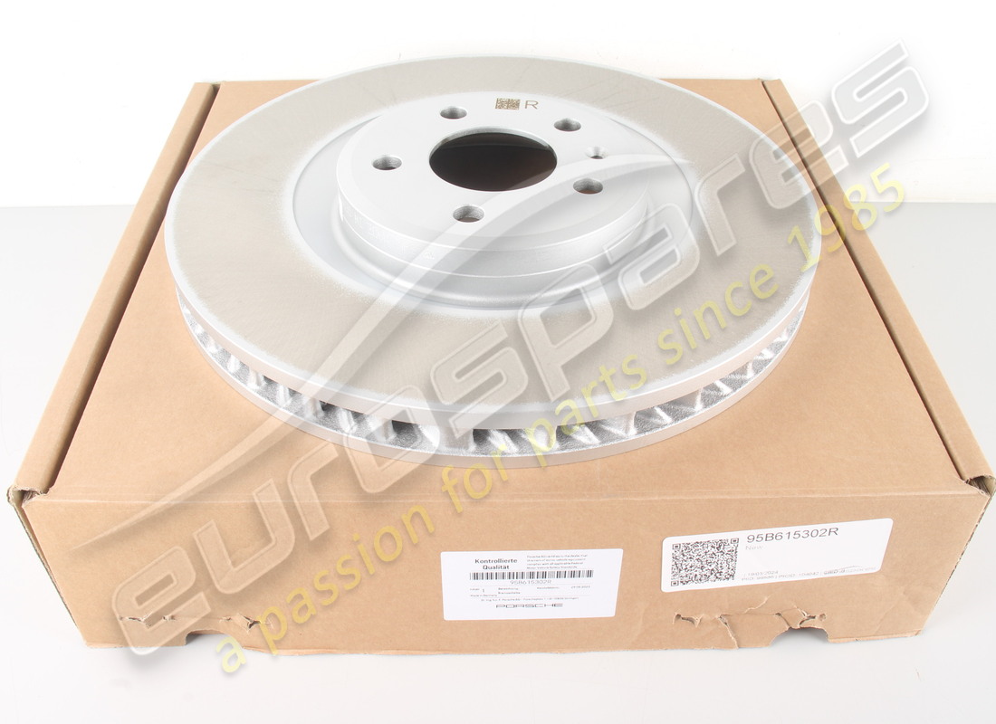 disque de frein neuf porsche. numéro de pièce 95b615302r (2)