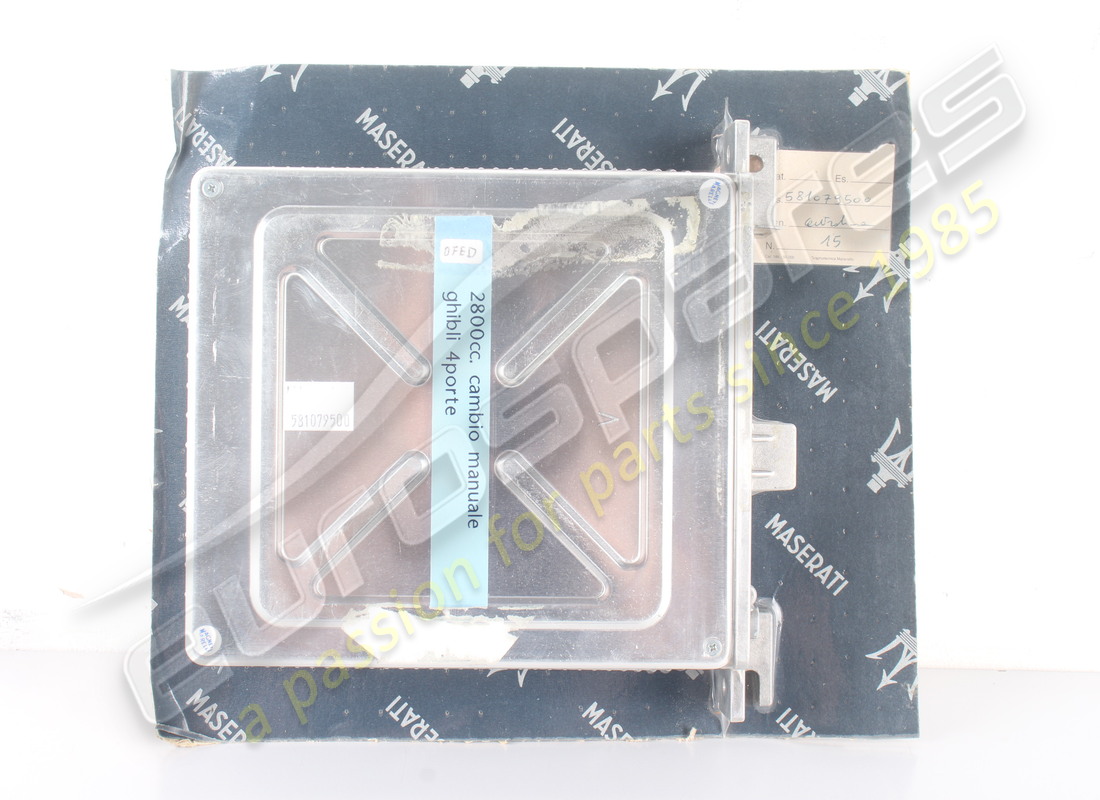 NOUVELLE UNITÉ DE COMMANDE MASERATI. NUMÉRO DE PIÈCE 581079500 (1) nouvelle unité de commande maserati. numéro de pièce 581079500 (1)