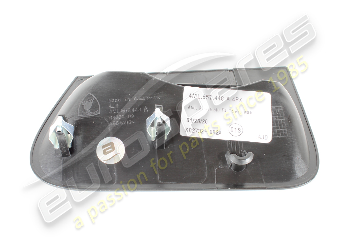 lamborghini ceinture de sécurité utilisée. numéro de pièce 4ml857448a4pk (4)