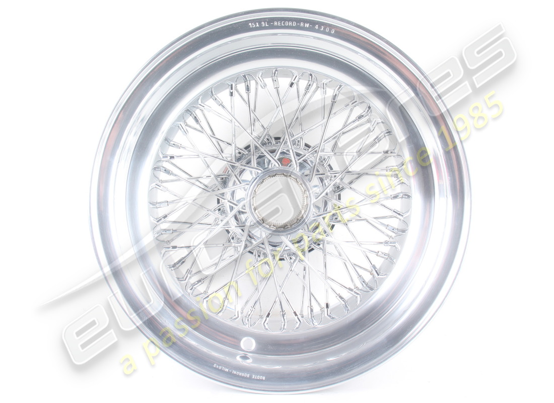 NOUVEAU FERRARI FIL BORRANI ROUES ENSEMBLE 15 X 7.5 POUCES. NUMÉRO DE PIÈCE 700835 (6) nouveau ferrari fil borrani roues ensemble 15 x 7.5 pouces. numéro de pièce 700835 (6)