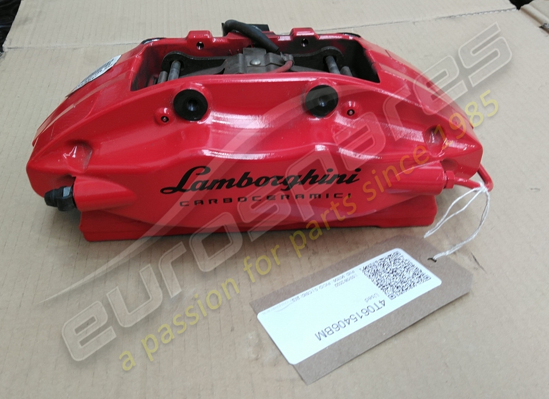 utilisé lamborghini pourriture céramique à étrier coulissant. numéro de pièce 4t0615406bm (2)