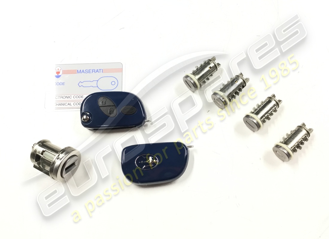 kit serrure + clé neuf maserati. numéro de pièce 980139781 (1)