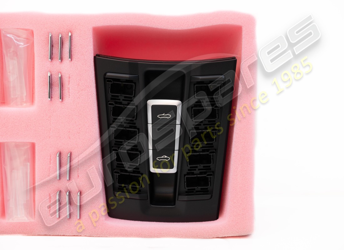 NOUVEAU PORSCHE NOIR MAT/CHROME BRILLANT. RÉFÉRENCE 99161396107DML (2) nouveau porsche noir mat/chrome brillant. référence 99161396107dml (2)