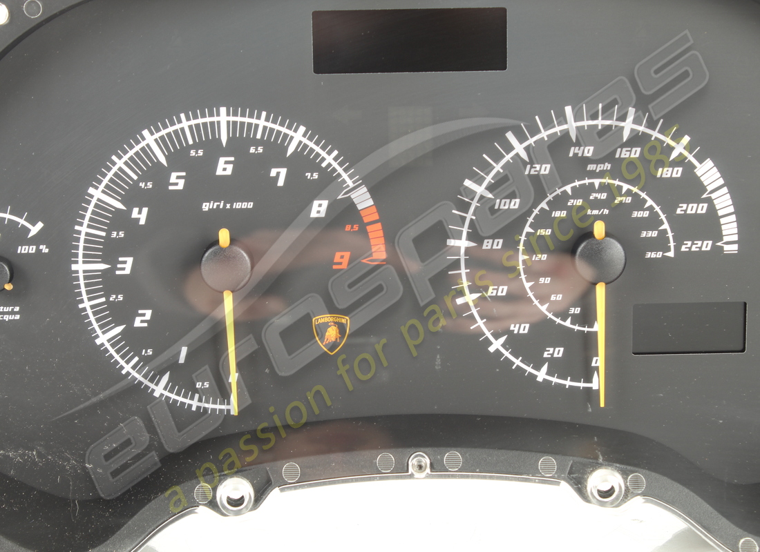 NOUVEAU GROUPE D'INSTRUMENTS LAMBORGHINI. NUMÉRO DE PIÈCE 410920900S (4) nouveau groupe d'instruments lamborghini. numéro de pièce 410920900s (4)