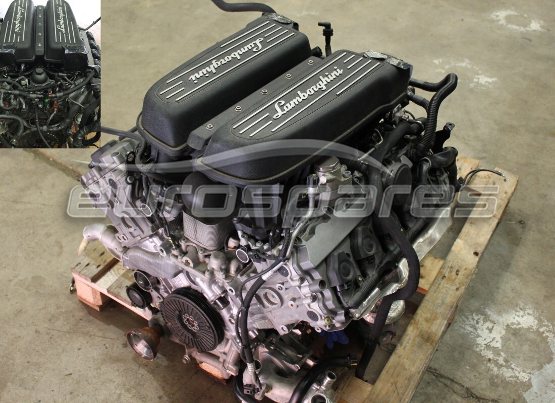 moteur lamborghini lp570 utilisé. numéro de pièce mr00y9570sl (1)