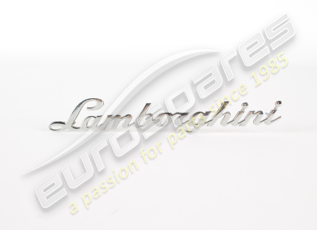 UTILISÉ Lamborghini PLAQUE SIGNALÉTIQUE . NUMÉRO DE PIÈCE 4T0853886B (1)