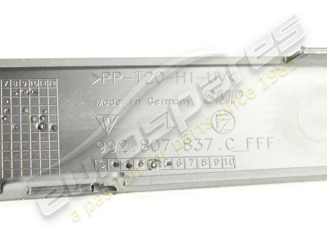 NOUVEAU GARNITURE NOIR MAT PORSCHE. RÉFÉRENCE 992807837COK1 (4) nouveau garniture noir mat porsche. référence 992807837cok1 (4)