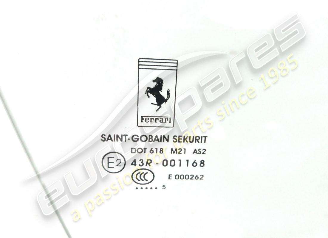 utilisé ferrari rh vitre de porte. numéro de pièce 69844800 (2)