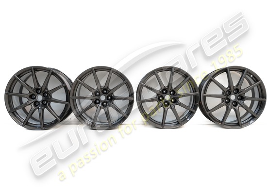 nouveau ferrari ensemble de roues en fibre de carbone + boulons en titane numéro de pièce 70005638