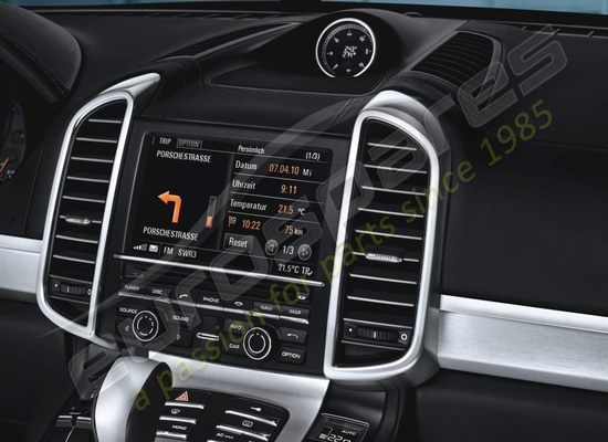 nouveau porsche pcm avec module de navigation et changeur automatique de cd/dvd numéro de pièce 95804490140