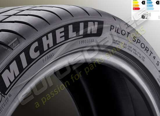 nouveau ferrari pneu été arrière michelin pilot sport 4s k1, 305-35 zr20 (107y) numéro de pièce 784514