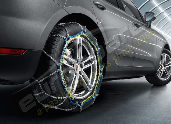 nouveau porsche numéro de pièce des chaînes à neige 95b04460015
