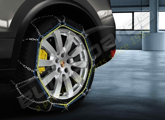 nouveau porsche numéro de pièce des chaînes à neige 95804460013